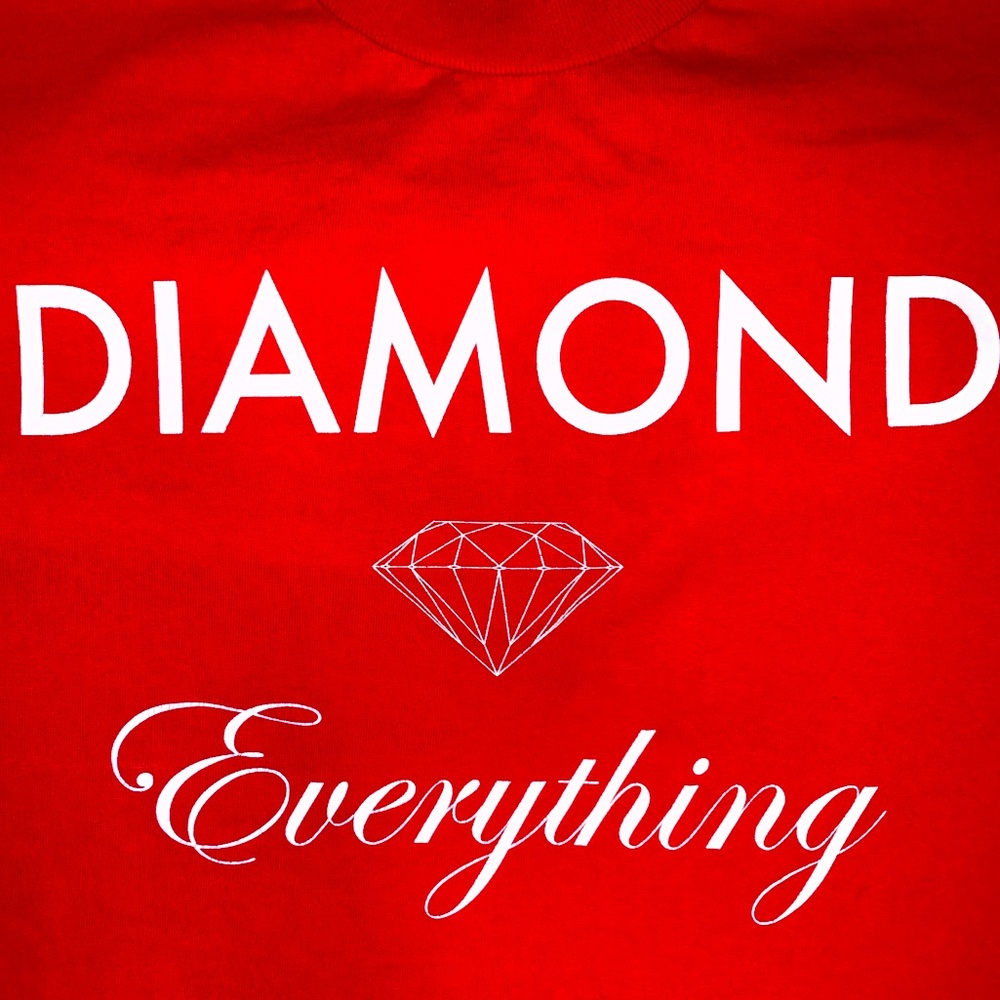 Diamond SupplyCo. | Red | Short Sleeve | Diamond Everything Screen Print💎